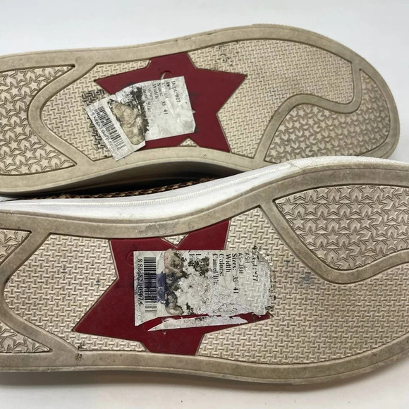 ASH Jam Houndstooth Check Pony Hair‎ Platform Sneaker Size 41 / US 10 - Picture 9 of 11